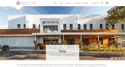 Desktop Screenshot of princetonshoppingcenter.com